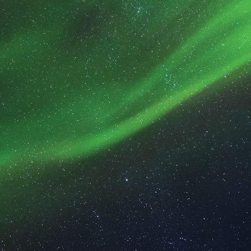 StockTrek Aurora Borealis Dances Above the Arctic Ocean Surface Laptop Studio Skin